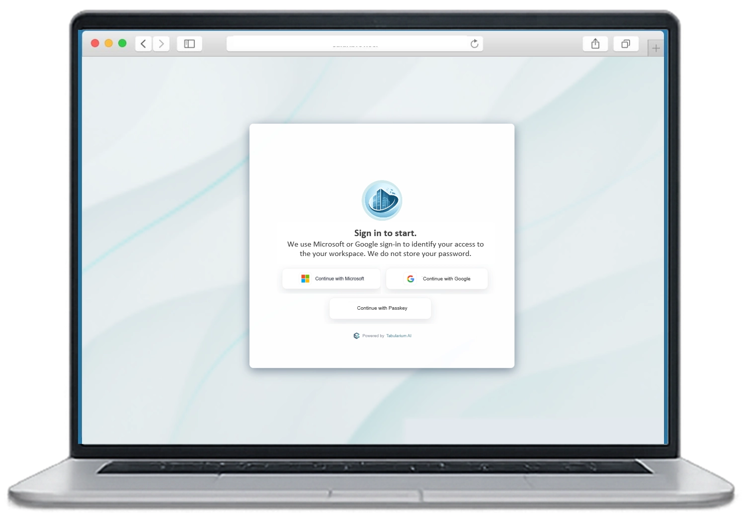 Online portal preview